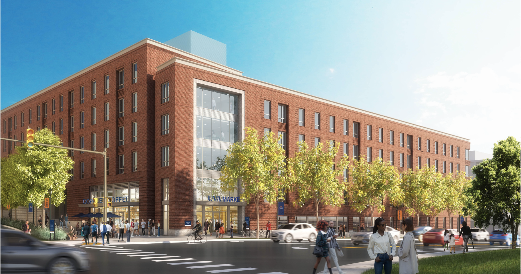 Developer-led design-build team engaged to provide new upper class housing for the University of Virginia